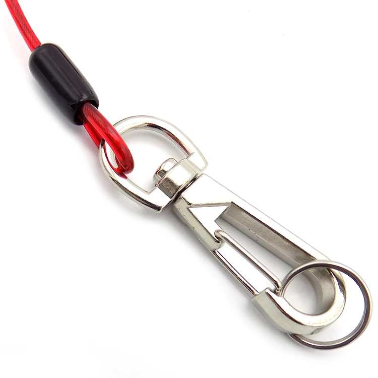 spring steel lanyard
