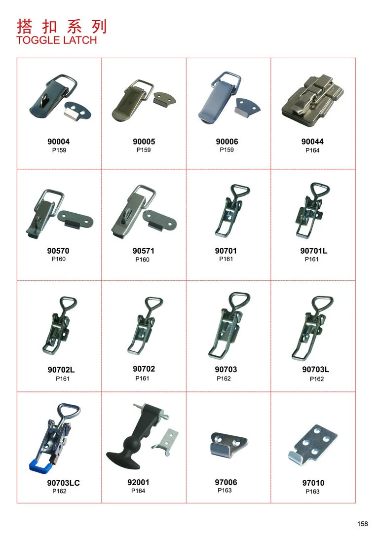 Heavy Duty Toggle Latch Draw Latch Hook Latch Tool Box Latch And Catch