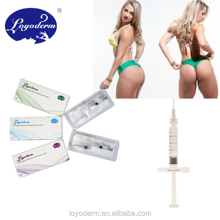

hip up and buttock gel breast filler injection, Transparent
