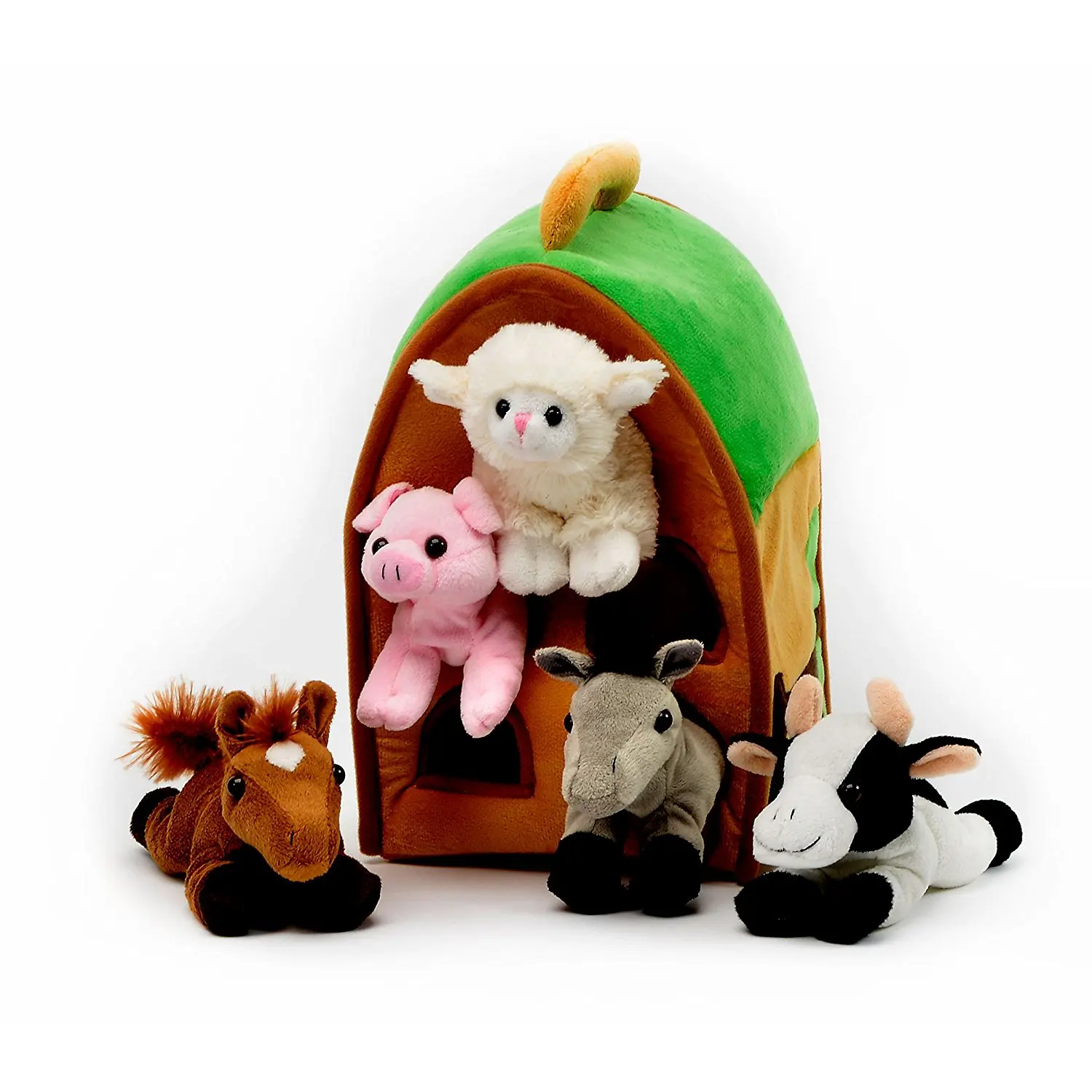 large stuffed farm animals