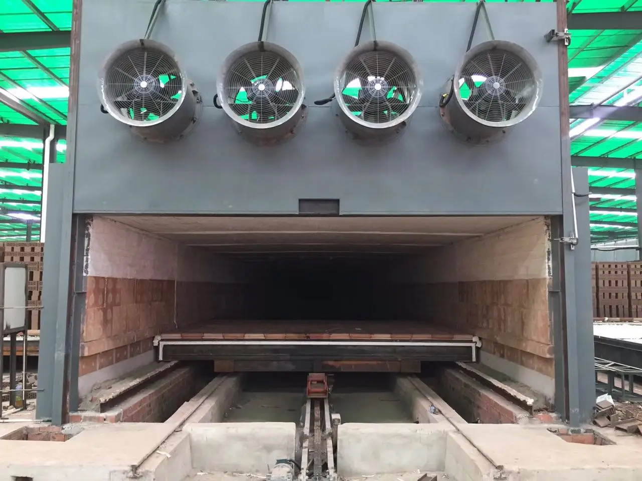 2020 Coal Burner Clay Brick Tunnel Kiln For Brick Factory Clay Gas