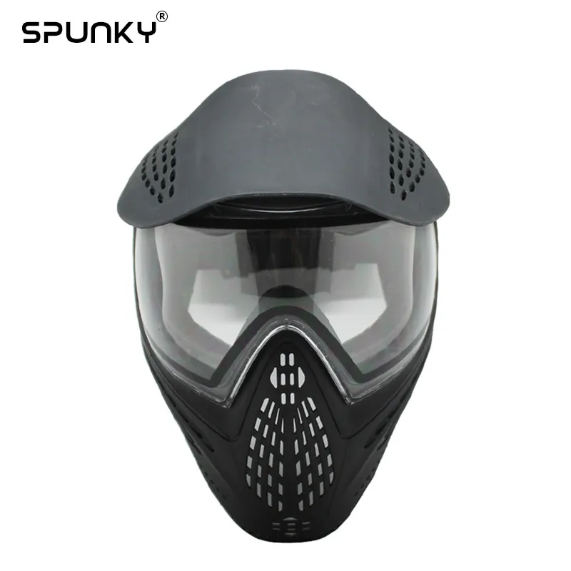 Tactical Airsoft Mask Anti Fog Paintball Mask With Dye I4 Thermal Lens