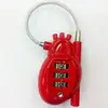 Logo printed digital Combination human heart shaped lock