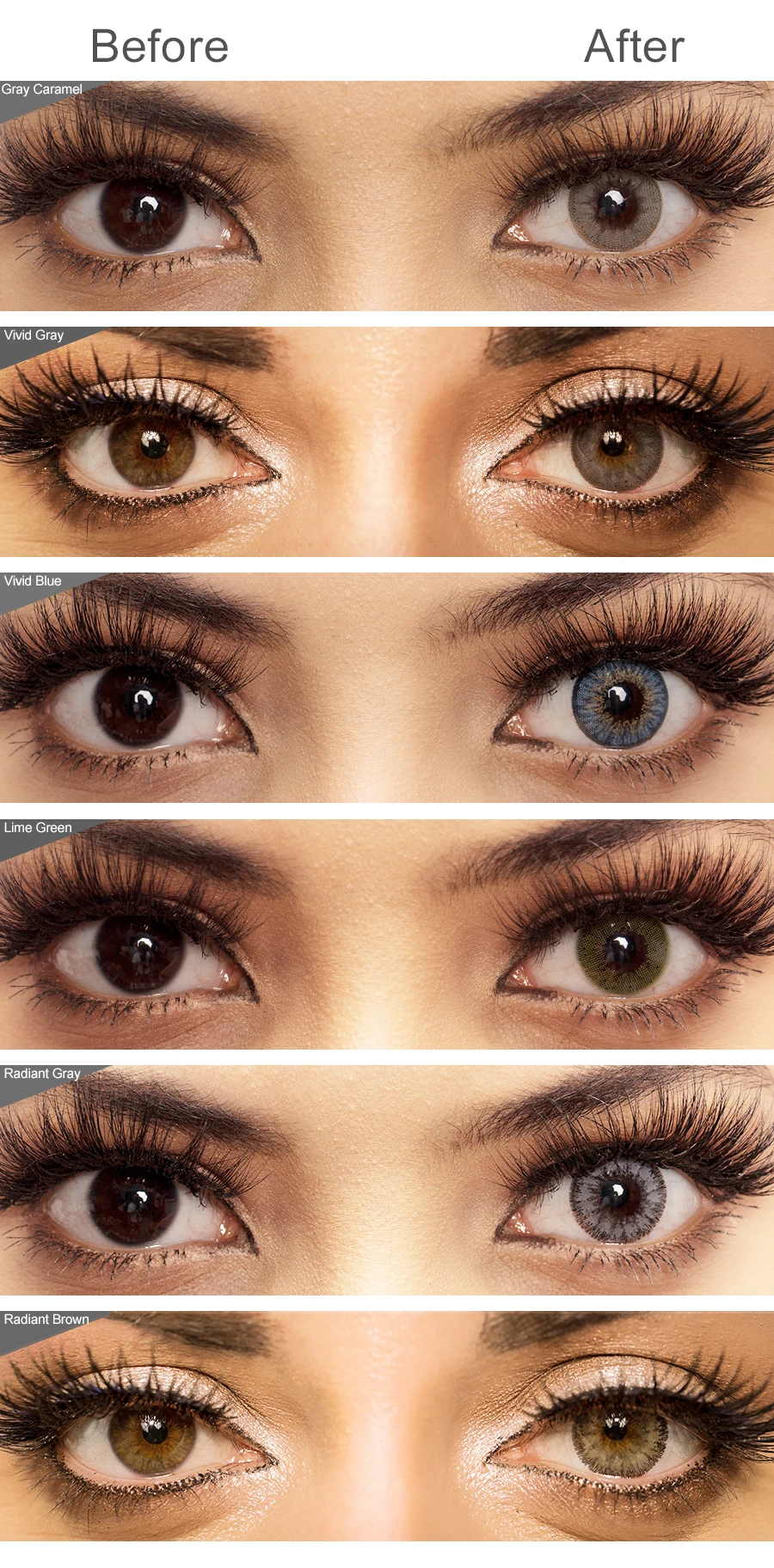 2019 Freshgo New Design Natural Bella Contact Lenses 14.5mm Soft Eye