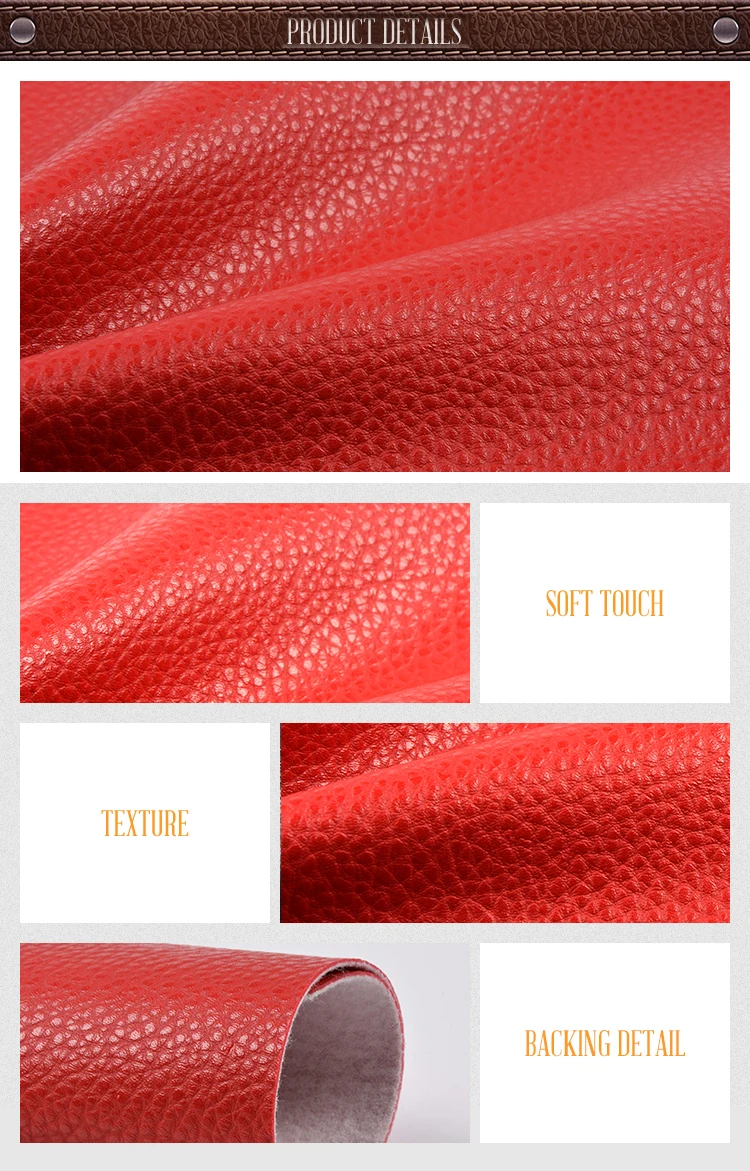 PVC artifical leather synthetic leather for bags, sofa