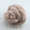 Dyed merino wool top roving 23 mic, 70-80mm fiber length