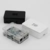 2017 Black White Transparent ABS Updated Premium Enclosure Case with Logo for Raspberry Pi Model 3 2B+