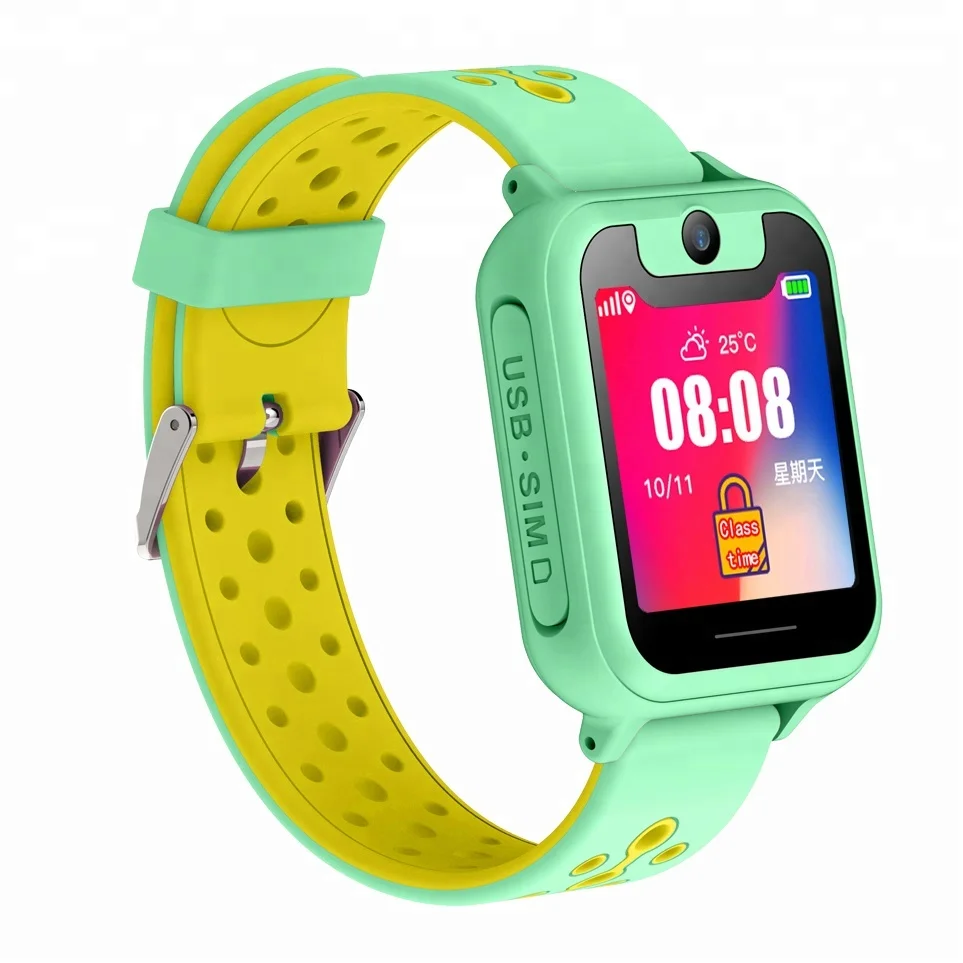 

2018 professional children security smart kids GPS tracker watch