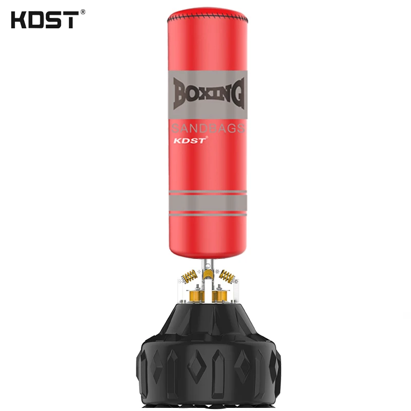 
karate stress desk punching bag cover custom logo free standing kick boxing sand bag handle punching machine 