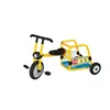 high quality interior amusement children ride and tricycle cartoon for kid game