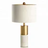 Industrial marbel table light modern interior decorative table lamp antique design lamp table