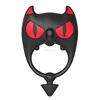 Devil design big cock man penis cock ring for men