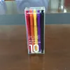 Customized plastic pen box plastic transparent with custom logo Transparent plastic PVC gift pen box for 10pcs gel ink pens