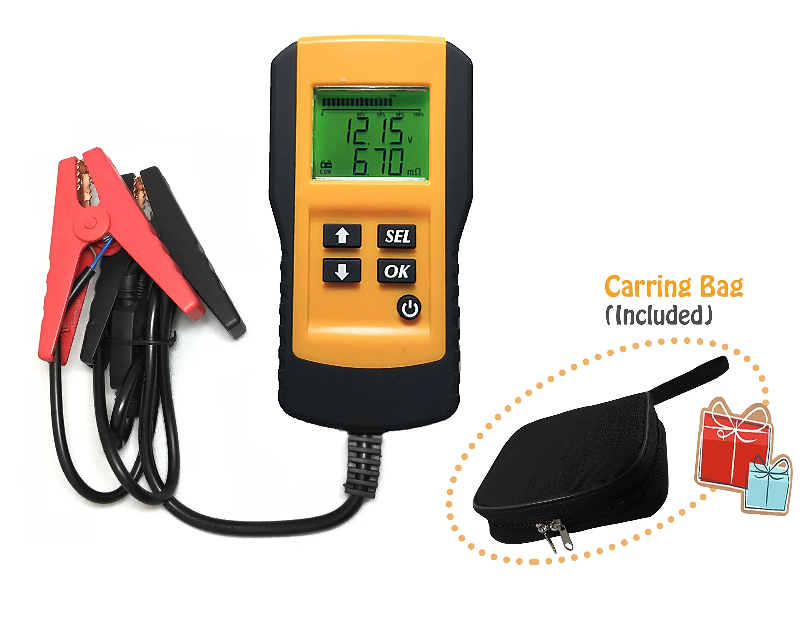 Buy Digital Handheld Car Battery Load Tester 12V Smart LCD Analyzes