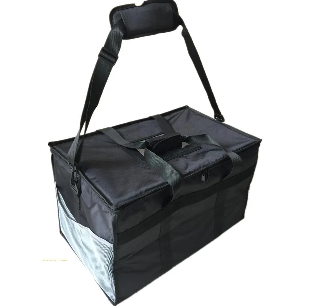 Heavy Duty Cooler Bag Polyester Extra Large Insulated Thermal Hot Food ...