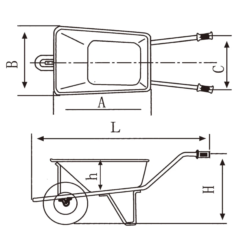 High Quality Galvanized Function Wheelbarrow Wb8611 Buy Jeep