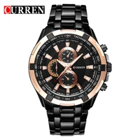

Assorted colors Curren men wristwatches fashion designer curren 8023 watches men japan movement OEM watches curren