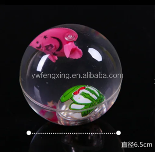 bouncy ball crystals