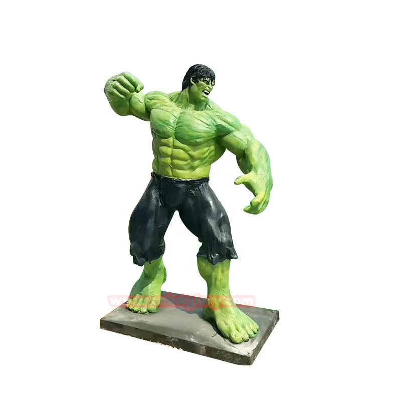 Fiberglass New Product Movie Figure Life Size Hulk Statue Buy Custom