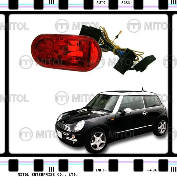 For Mini Cooper R50 R53 01-04 Adapter of Harness & Rear Fog Lamp