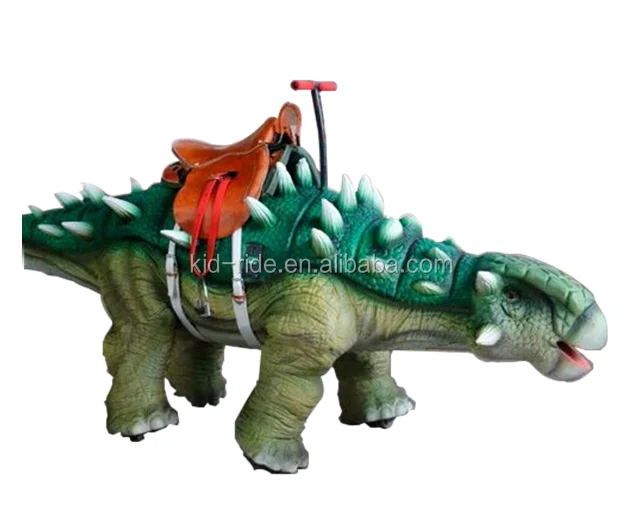 toy riding dinosaur