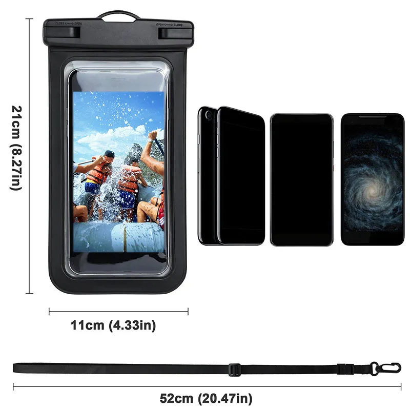 Trending hot products, universal waterproof mobile phone case bag for iphone/Samsung