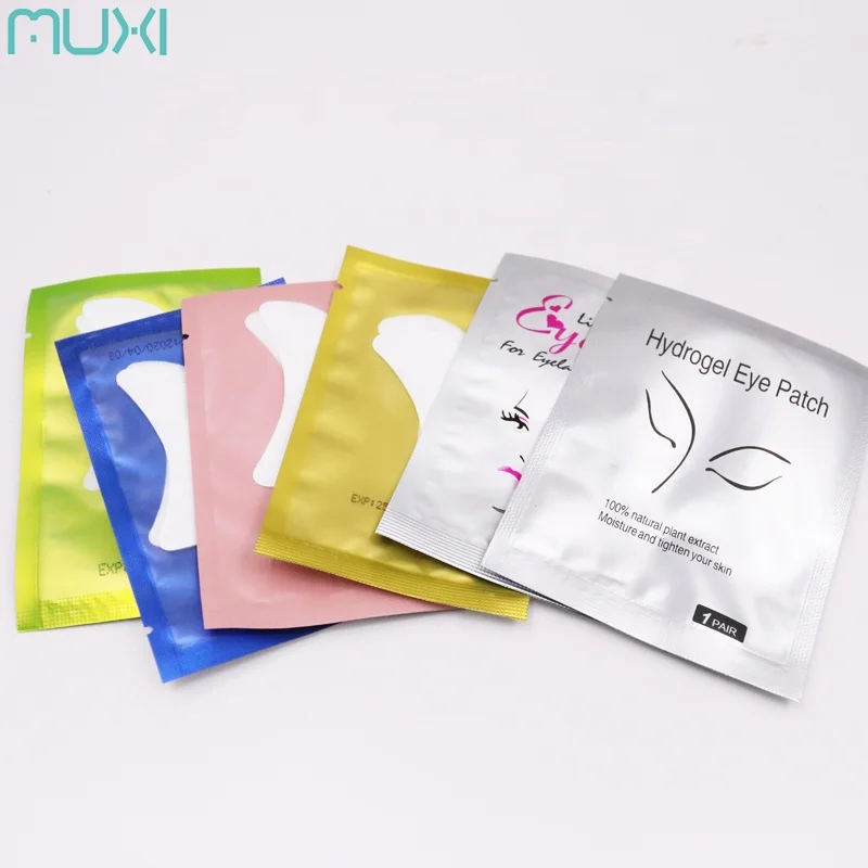 

Wholesale New Design Boat Shape Eyelash Extension Eye Patch Lint Free Beauty Disposable Under Eyepatch, Pink;gold;blue;silver;etc.