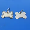 Custom Laser Engraved IDs Metal Crystal Dog Collar Tag