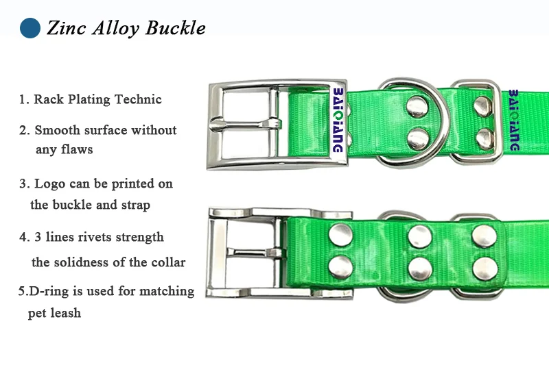 China Factory Price TPU Sublimation Blank Pet Collar Matte Finish Dog