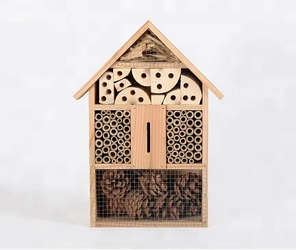 Sedex 4p Outdoor Wood Insect Hotel Lacewings Home Ladybug Habitat ...