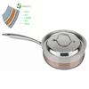 Copper Core Saucepan 5 Ply Composites Material Sauce Pan
