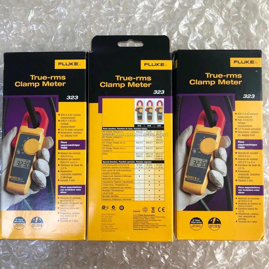 Fluke 323 True-rms Clamp Meter - Buy Fluke 323 True-rms Clamp Meter,True-rms  Clamp Meter,Fluke 323 Product on Alibaba.com