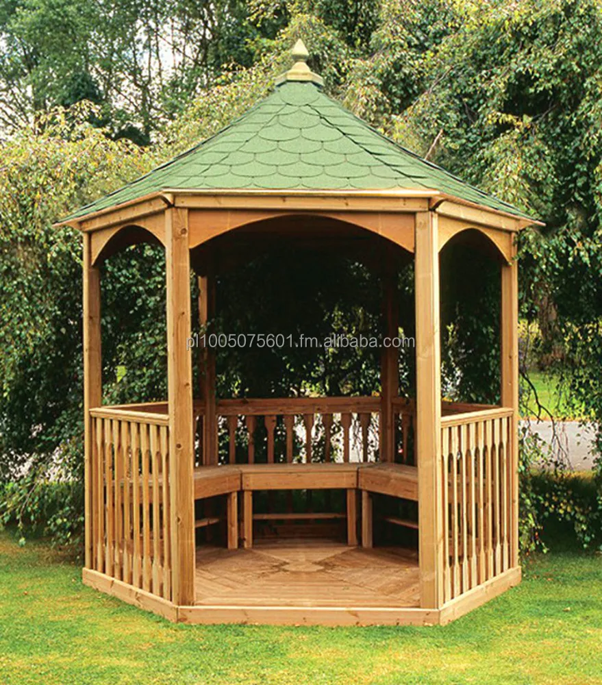 
Wooden Tiled Pavilion Gazebo Gazebo. Timber Canopy 