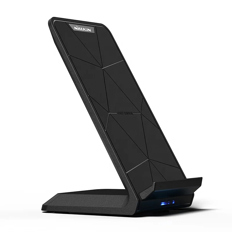 

Hot sales NILLKIN Fast Wireless Charger, Qi 10W Fast Wireless Charging Stand for iPhone XS MAX, Black