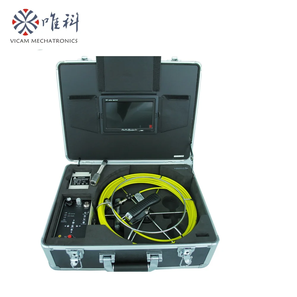 

Factory price vicam portable 23mm waterproof sewer inspection camera with 23mm camera head and 30m cable V7-3188D