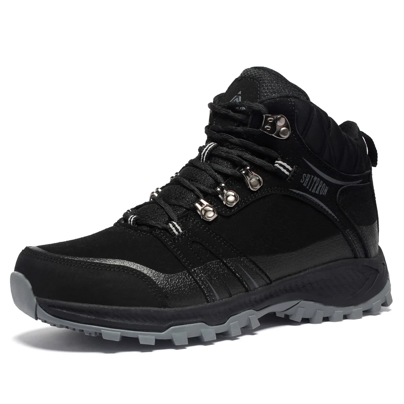 

Factory Wholesale Winter warm Mens Outdoor Sports Hiking boots, Wear Resisting Mountain Climbing shoes, trekking footwear