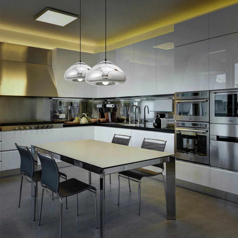 Moderne woninginrichting accessoires handgeblazen paddestoel ...