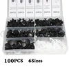 Plastic Car Fastener Bumper Push Pin Clips Box