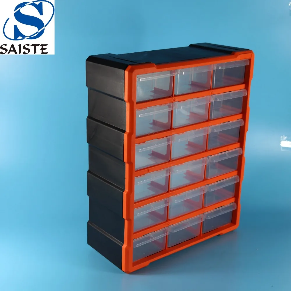 Factory Price 18 Drawers Repair Use Plastic Room Organizer Parts