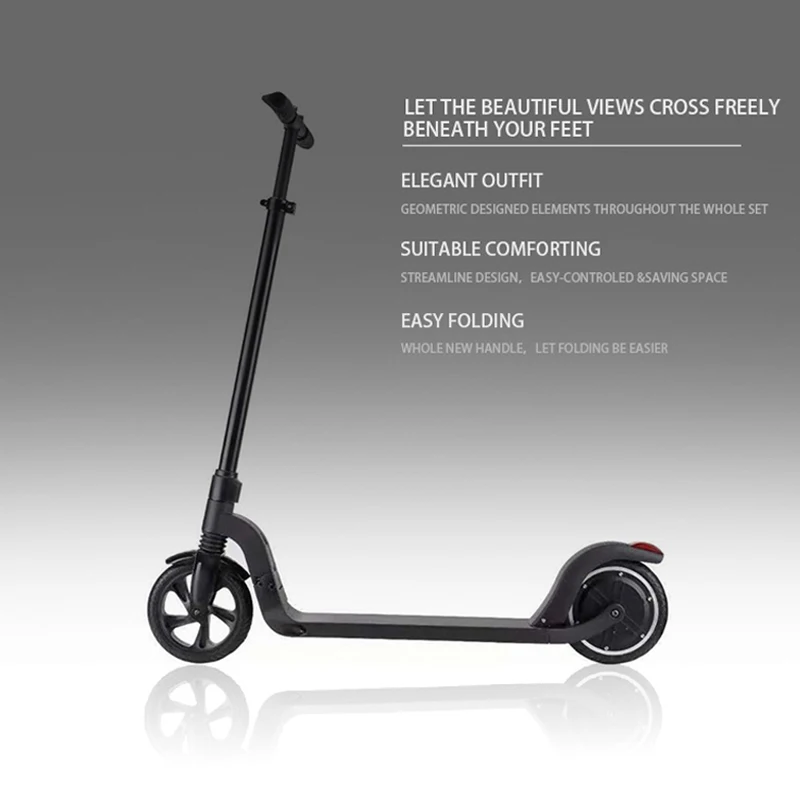 

New design 8 inch two wheel foldable electric kick scooter for adult