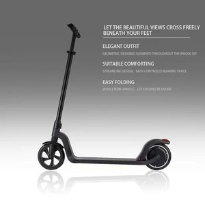 New design 8 inch two wheel foldable electric kick scooter for adult