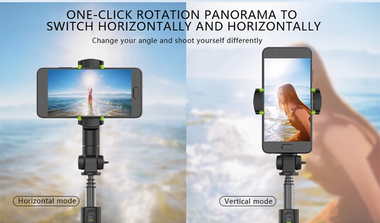 2019 New Style YMP Self Stick for iPhone 6S Smart Phone Xiaomi Selfie Sticks Bluetooth Mini Portable Selfie Stick with Tripod