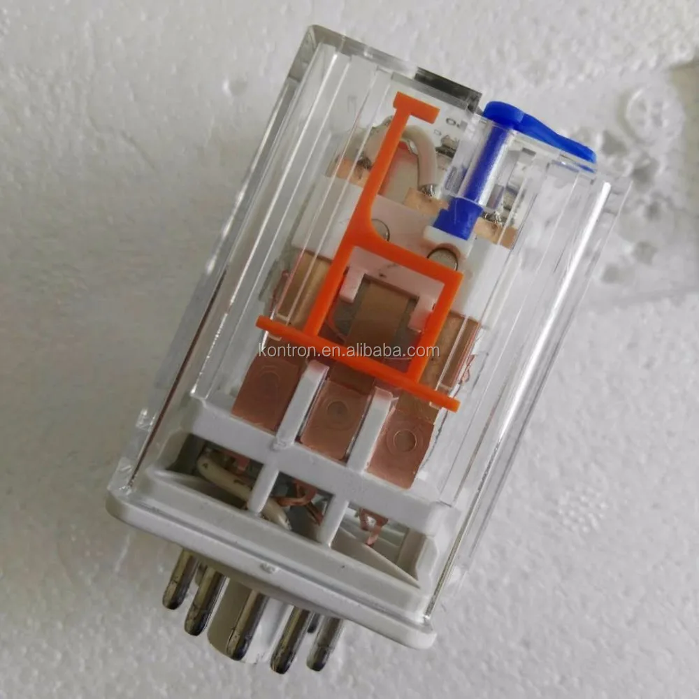 10a 11 Pin With Push Button And Led Indicator Plugin General Purpose