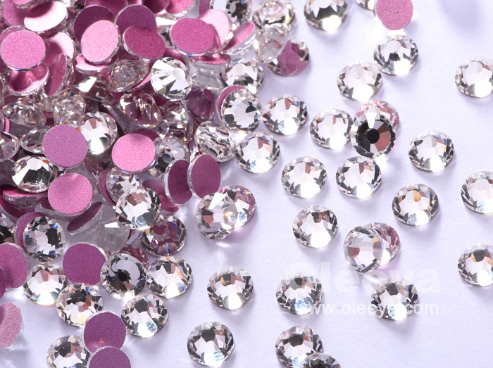 Wholesale Air Violet Strass Crystal Glass Flatback Purple Non Hot Fix Rhinestone Sunglasses Designs Nail Crystals Rhinestones