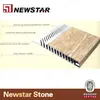 Arabescato white marble backed aluminium honeycomb,white marble wall tile