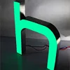high quality plastic custom mini word advertising channel illuminated led light 3d logo acrylic letter sign board