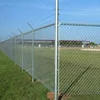 Top knife quick delivery lldpe-coated steel wire woven fence-chain link fence