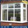 American style modern powder coated white fixed glazing garden windows low price