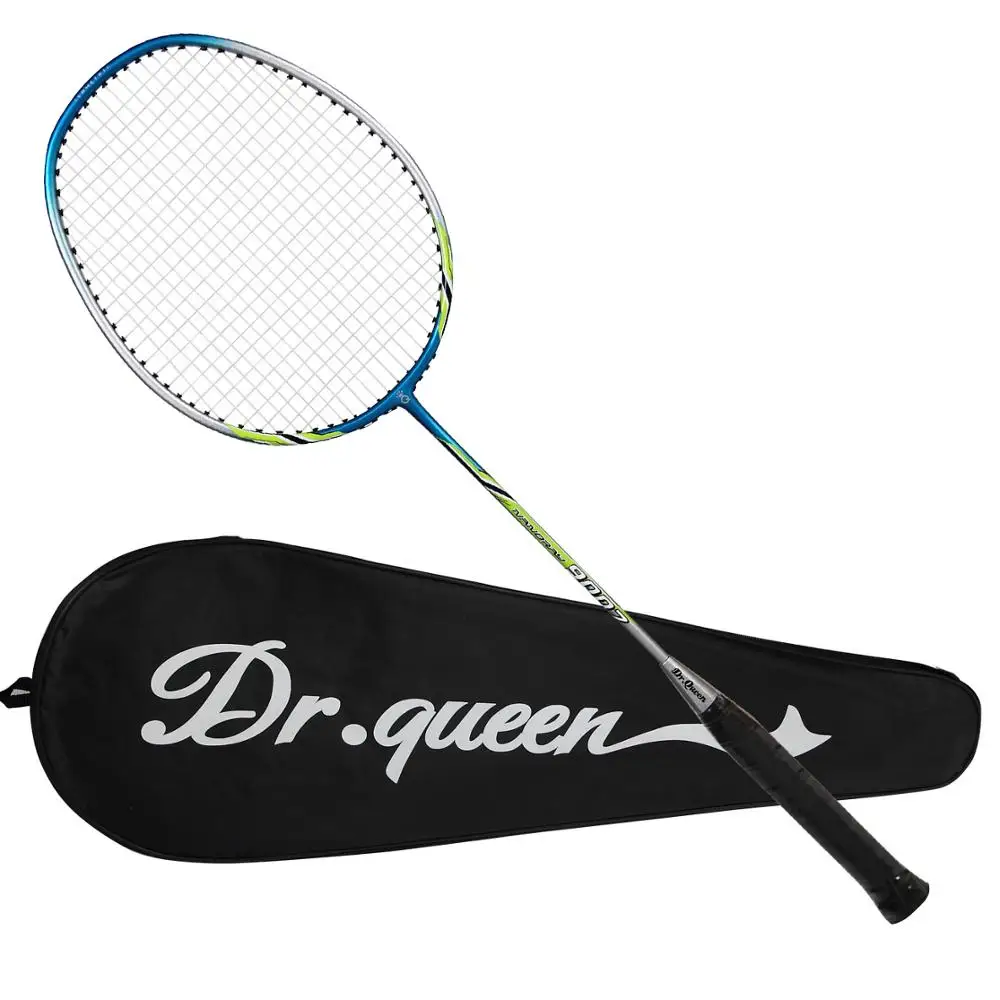 

DECOQ Professional Badminton Racquets Set Super Lightweight Badminton Racket Including Carrying Bag, Blue badminton set