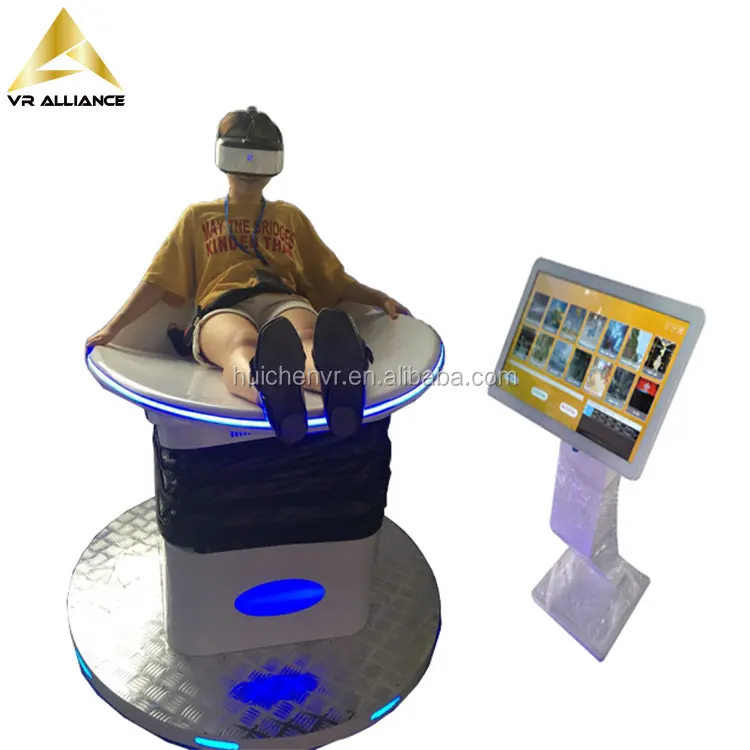 9D VR Sliding VR Surf Simulator For Amusement Center